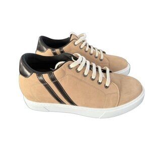 CALTO Mens Invisible 2.8" Height Increasing Elevator Sneakers Nubuck Leather 9